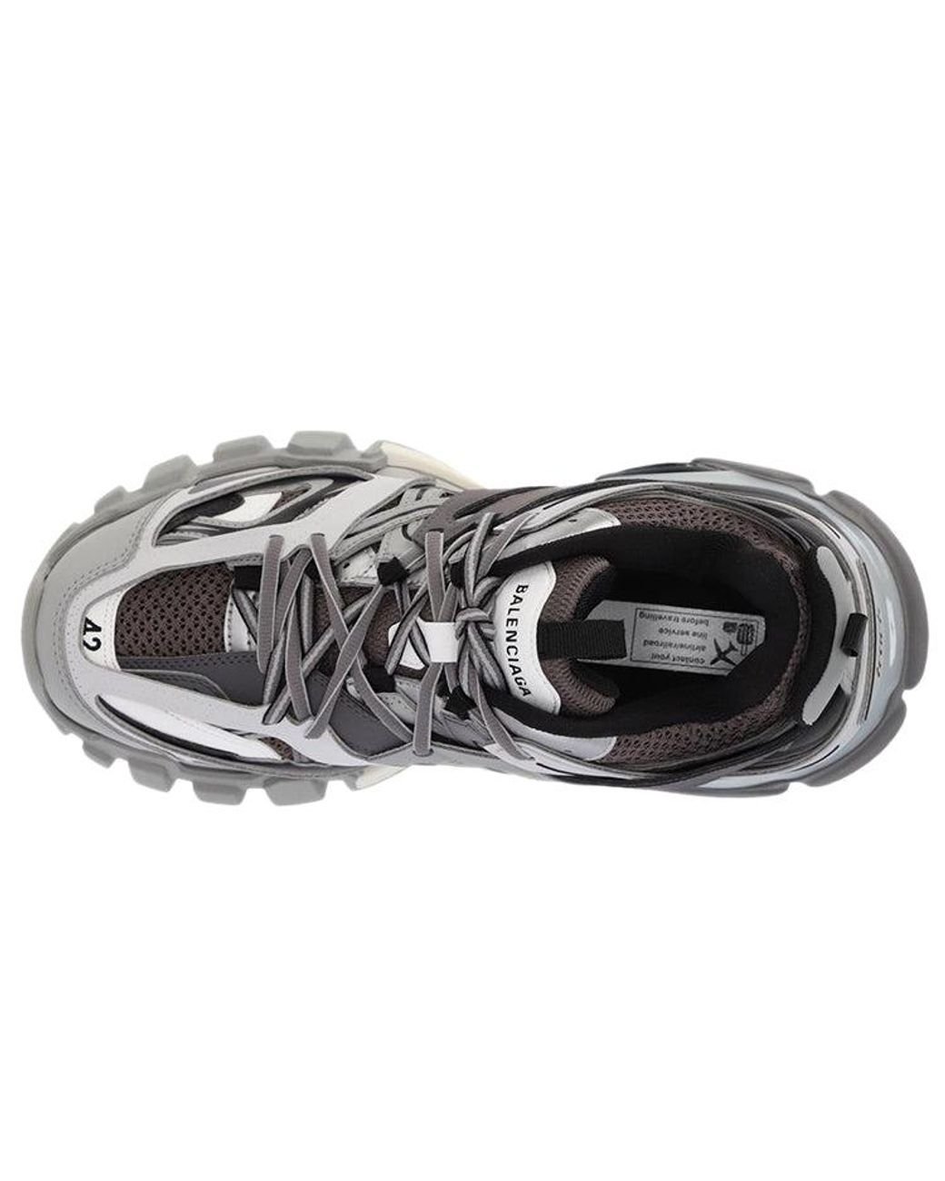 Balenciaga Gray Track Led Sneaker for men