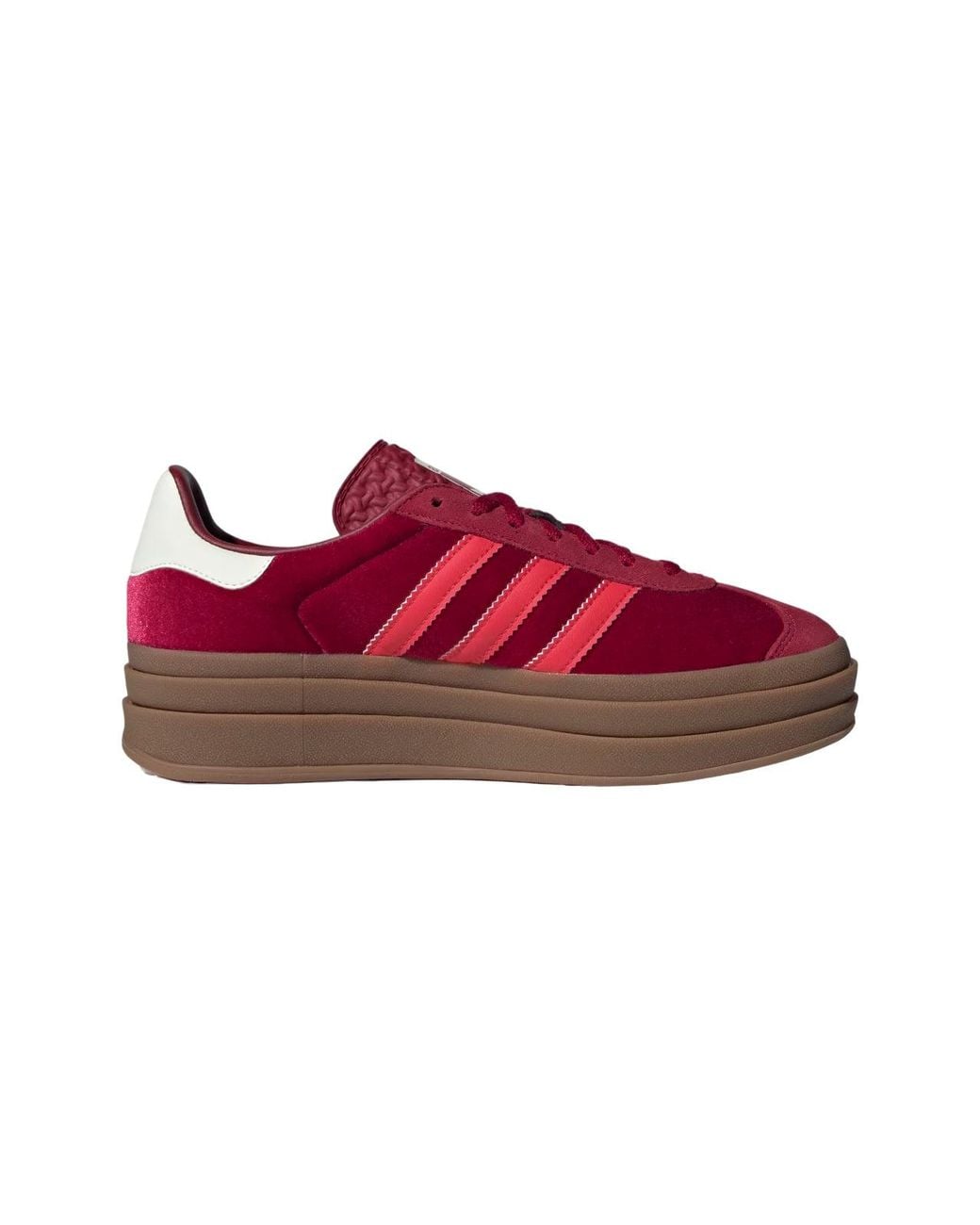 Adidas Red (Wmns) Gazelle Bold 'Bright Velvet'
