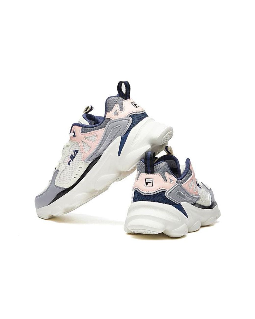 Fila White Skipper Sneakers Grey