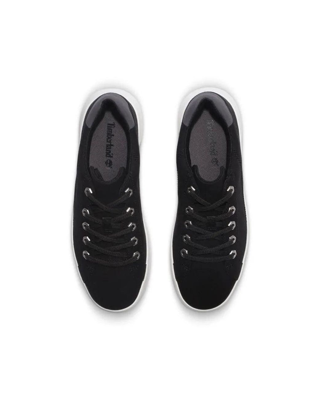Timberland Black (Wmns) Supaway Canvas Trainers Canvas'