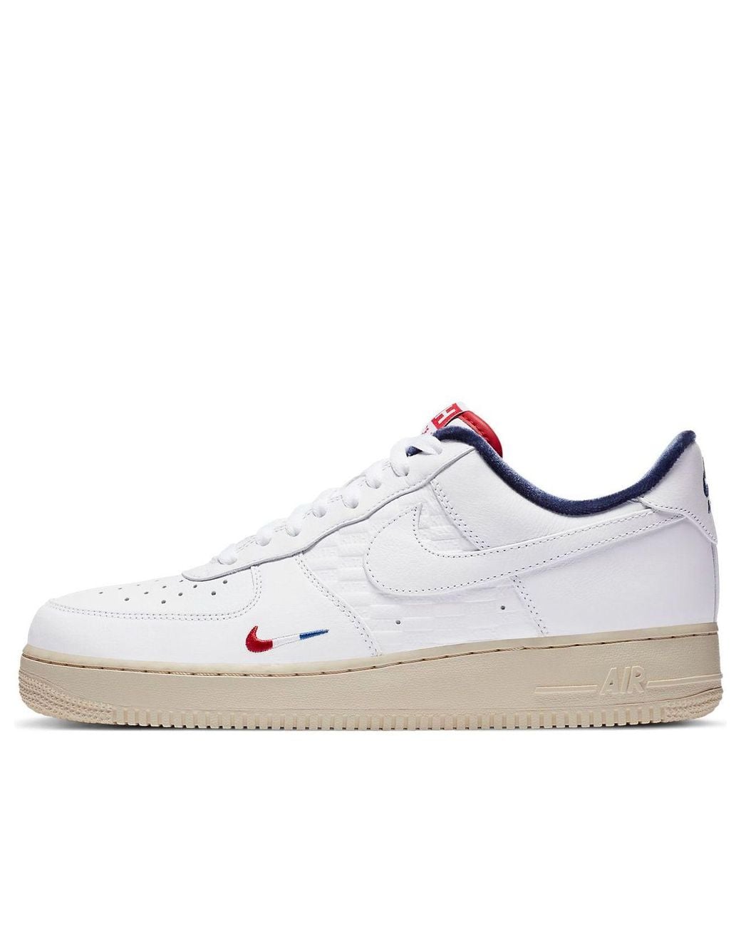 Nike White X Kith Air Force 1 Low 'France' for men