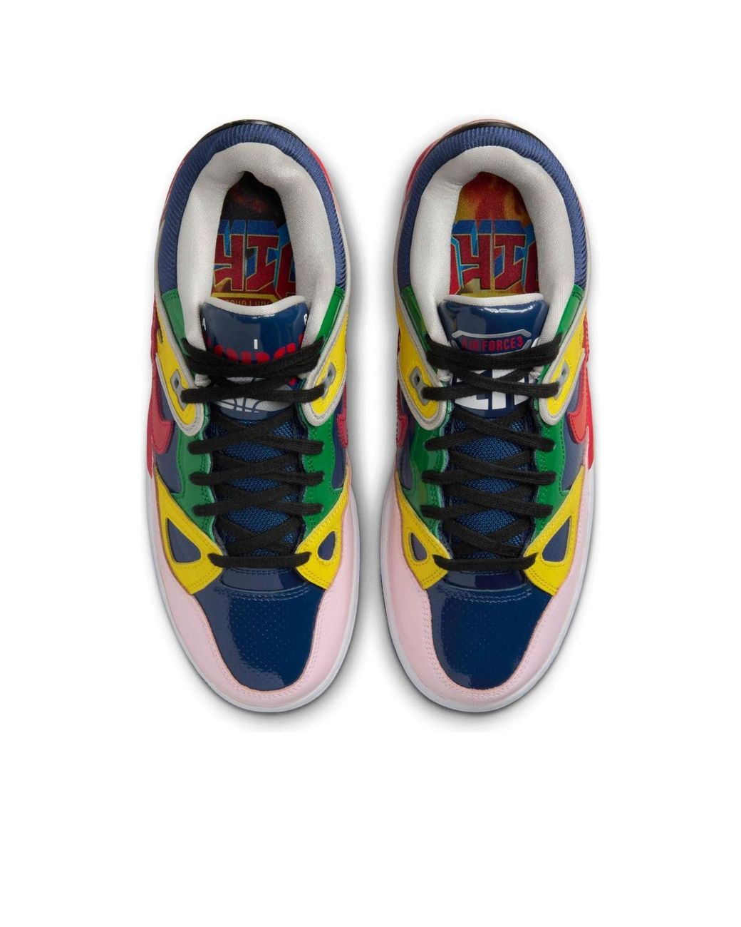 Nike White X Nigo Air Force 3 Low Void' for men