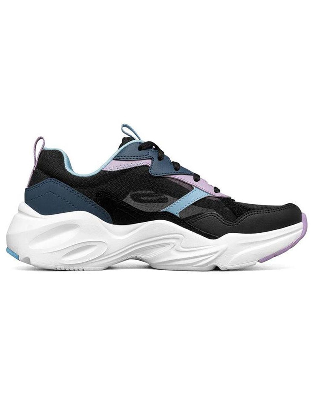 Skechers Blue (Wmns) Stamina Airy Low-Top Running Shoes