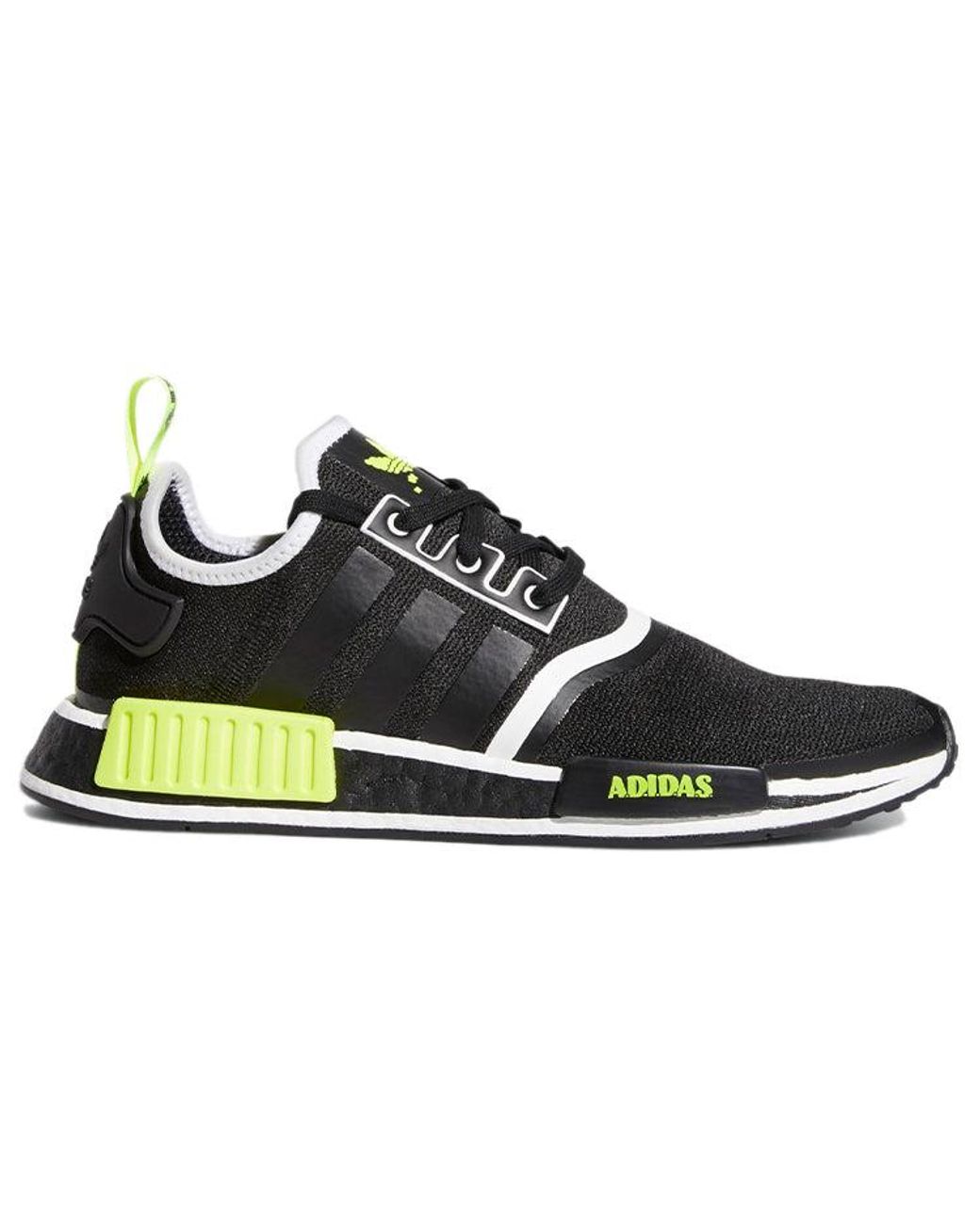 Adidas Black Nmd_R1 Solar' for men