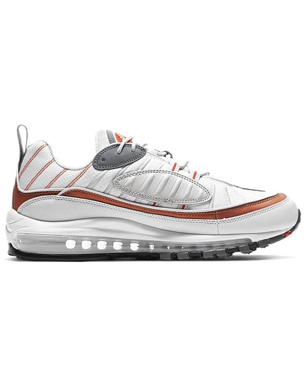 Nike White Air Max 98 'Rust' for men