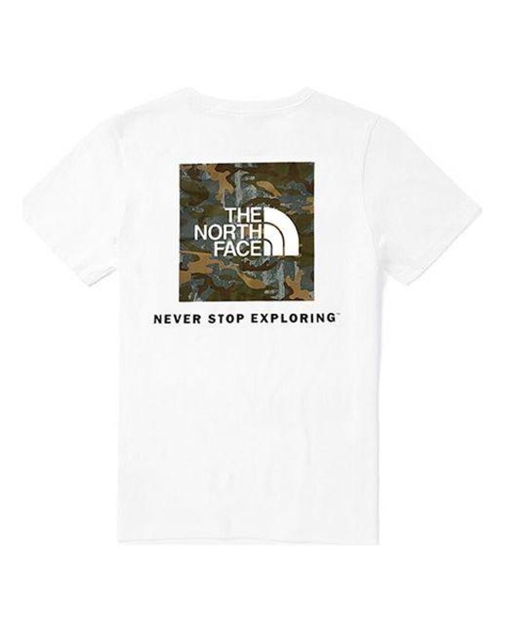 The North Face White Ss22 Logo T-Shirt for men