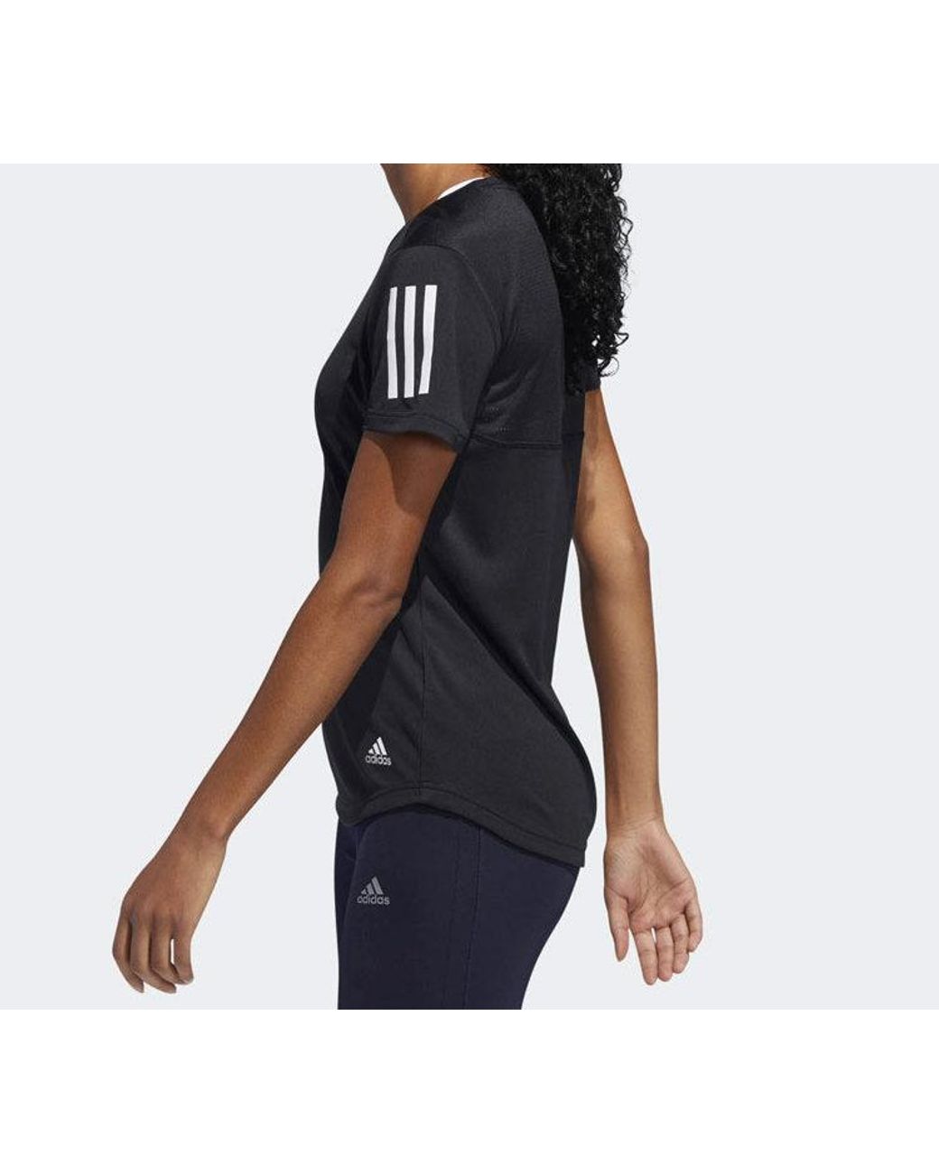 Adidas Black (Wmns) Own The Run Tee Running Short-Sleeve Tee