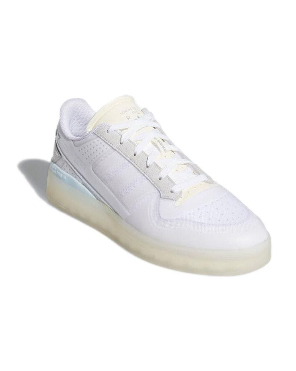 Adidas White Forum Tech Boost Sky Tint' for men