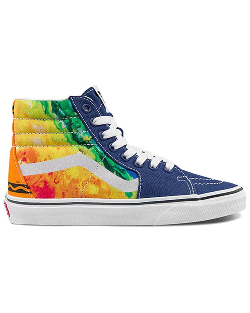 Vans Blue Crayola X Sk8-Hi 'Mashup Melt' for men