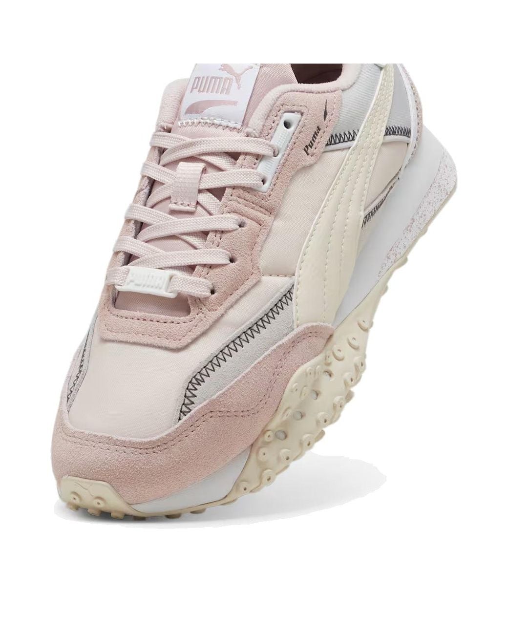 PUMA White Blktop Rider 'Island Mauve Mist' for men