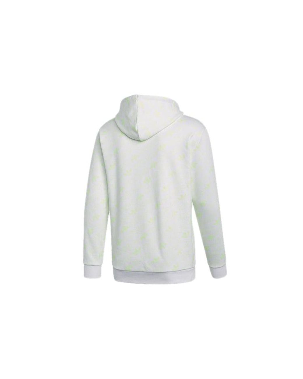 Adidas White Originals Mono Hoodle Hooded Sports Pullover for men