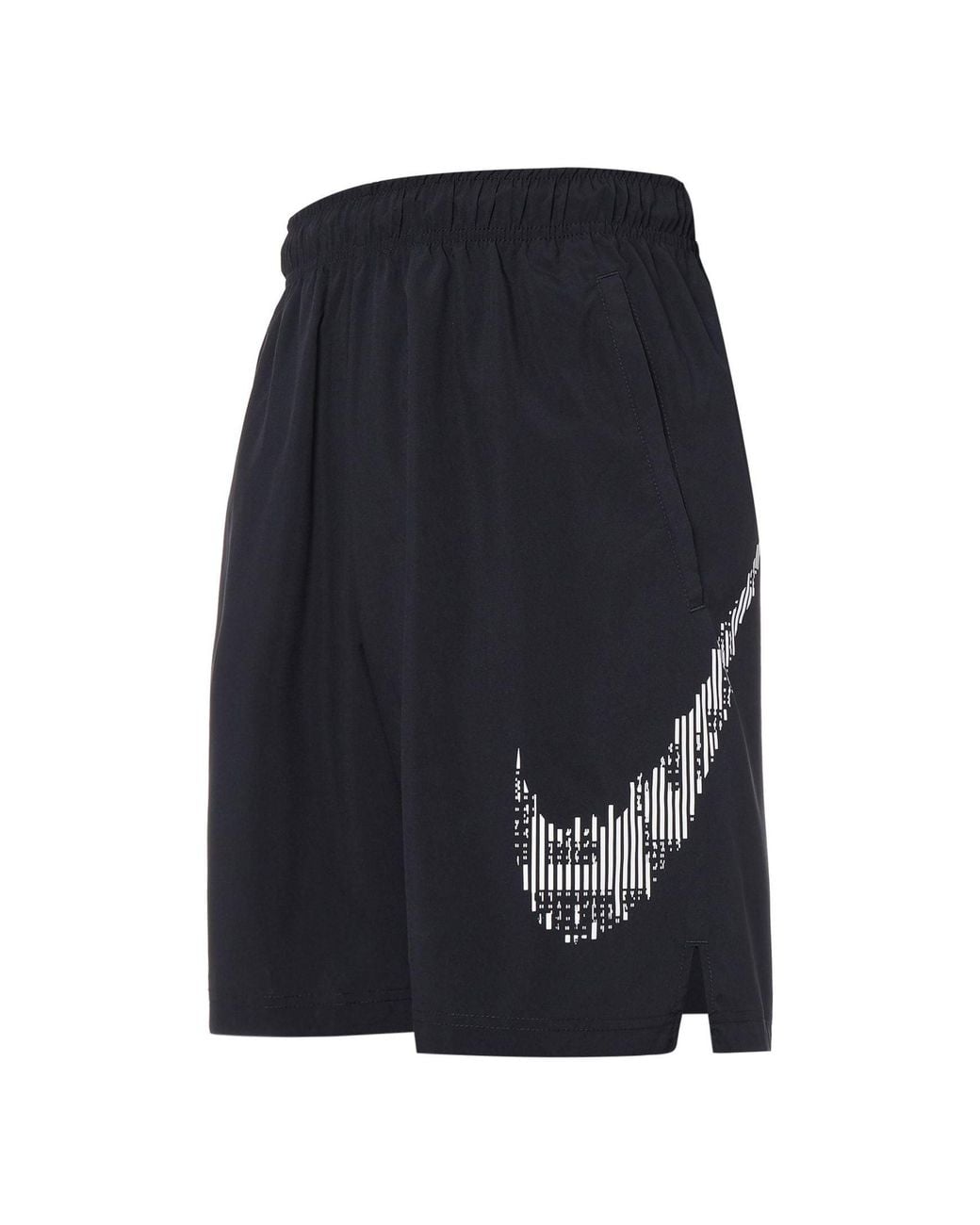 Nike Blue Dry Flex Logo Woven Sports Short for men