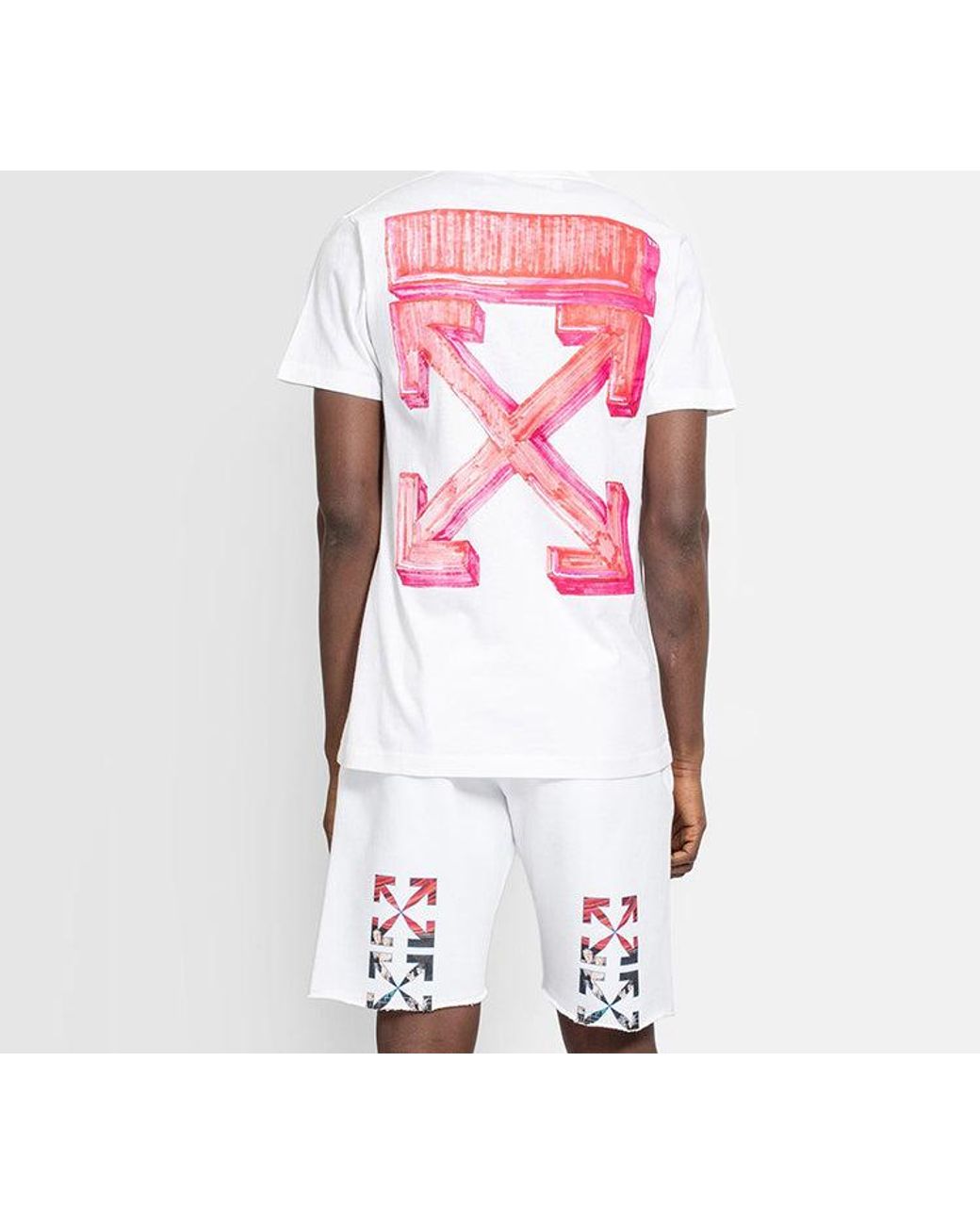 Off-White c/o Virgil Abloh Red Fw20 Marker Arrow Arrow Printed for men