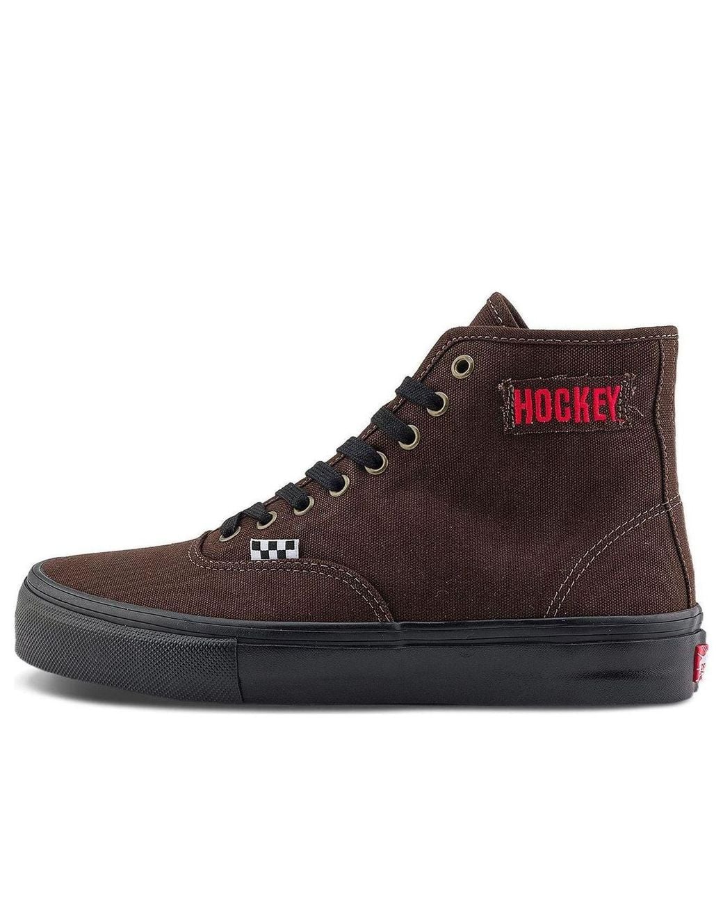 Vans Brown X Hockey Authentic High 'Dark'
