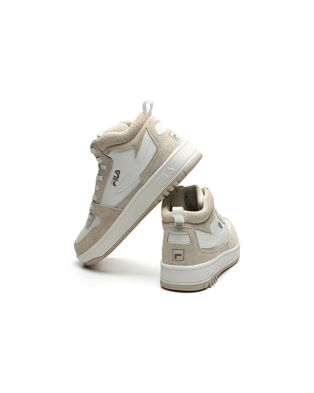 Fila White Ventuno Sneakers Cream' for men