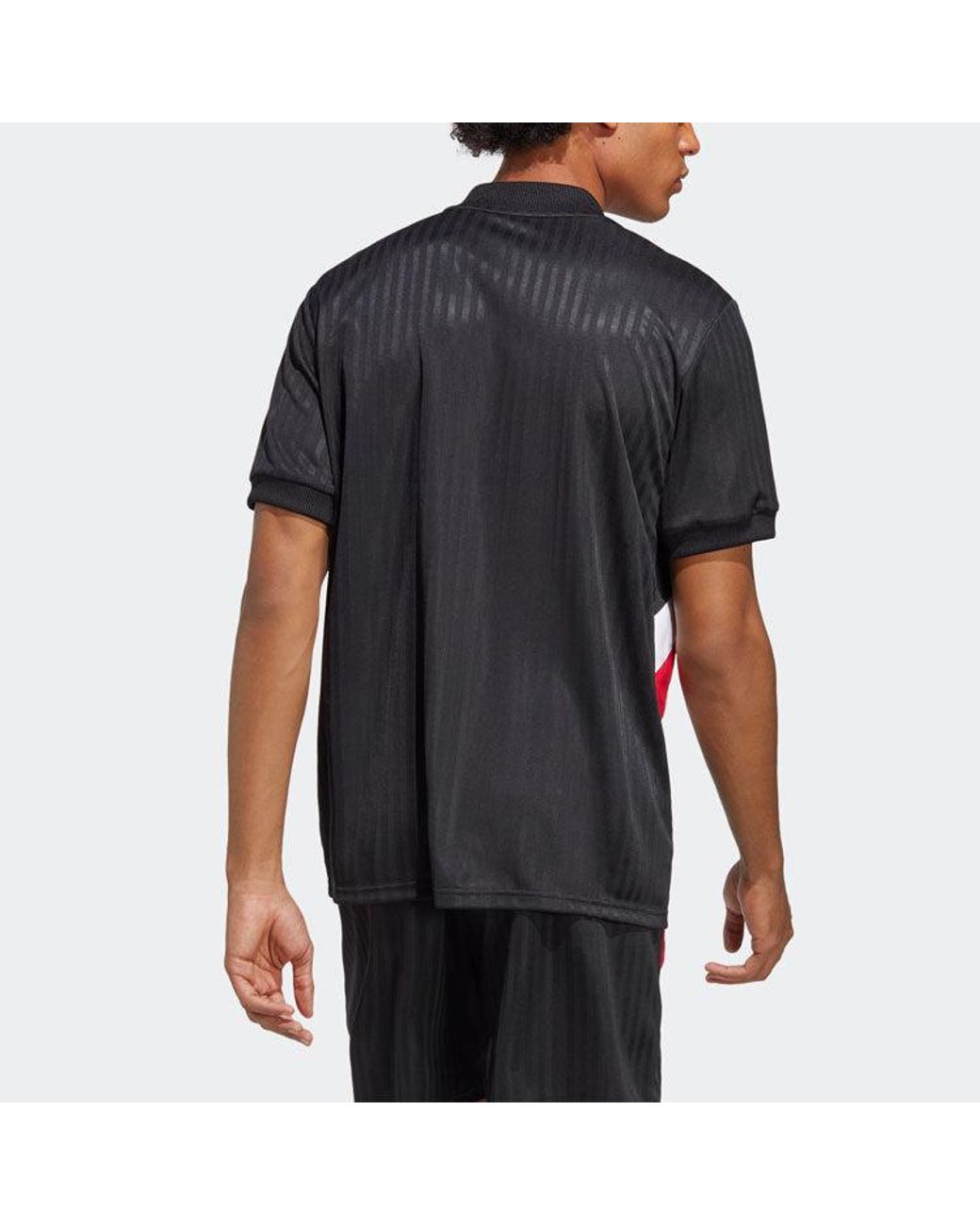 Adidas Black Manchester United Icon Jersey for men