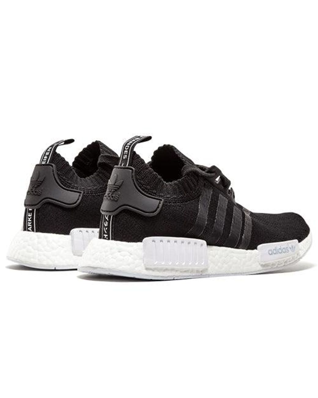 Adidas Black Nmd_R1 Primeknit 'Monochrome' for men