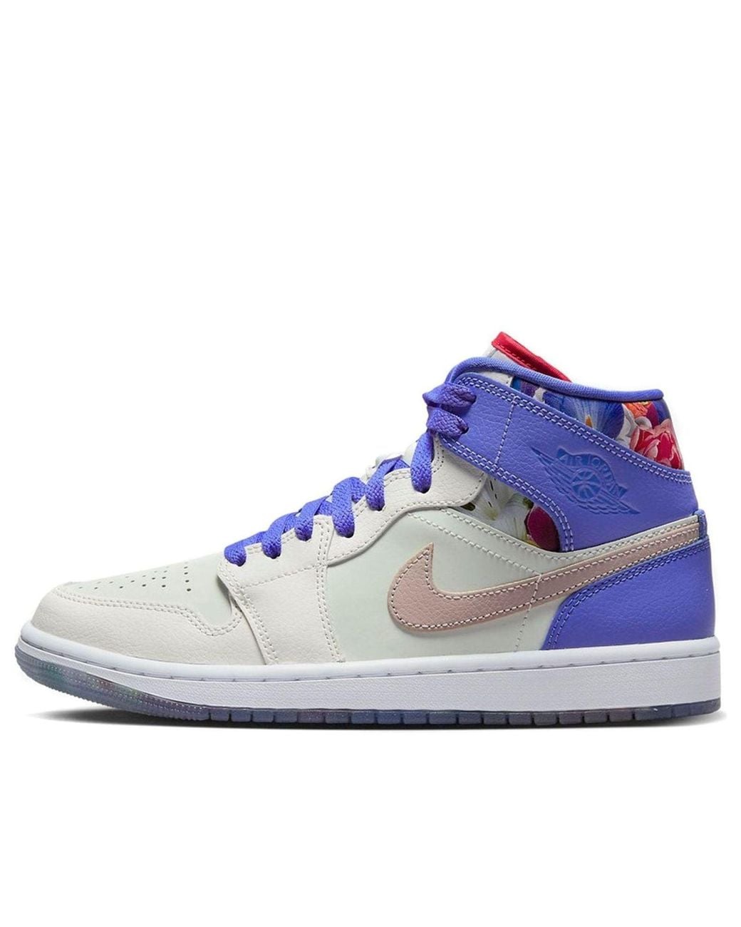 Nike Blue (Wmns) 1 Mid Se 'Valentine's Day Flowers'