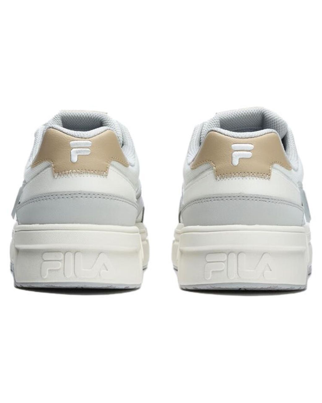 Fila White Classic Skate Shoes for men