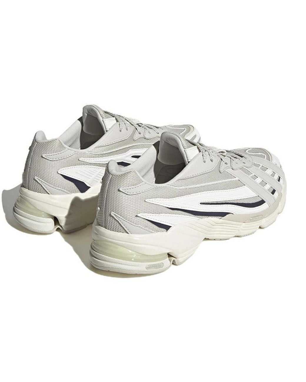 Adidas White Originals Orketro Shoes 'Aluminium Off Night Metallic' for men