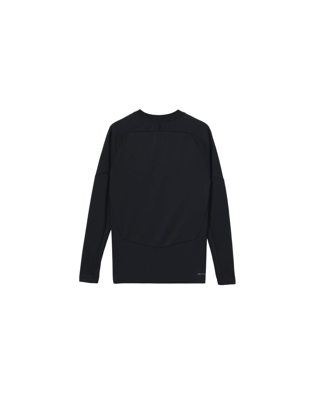 Nike Blue Dri-Fit Logo Printing Round Neck Sports Pullover Long Sleeves for men
