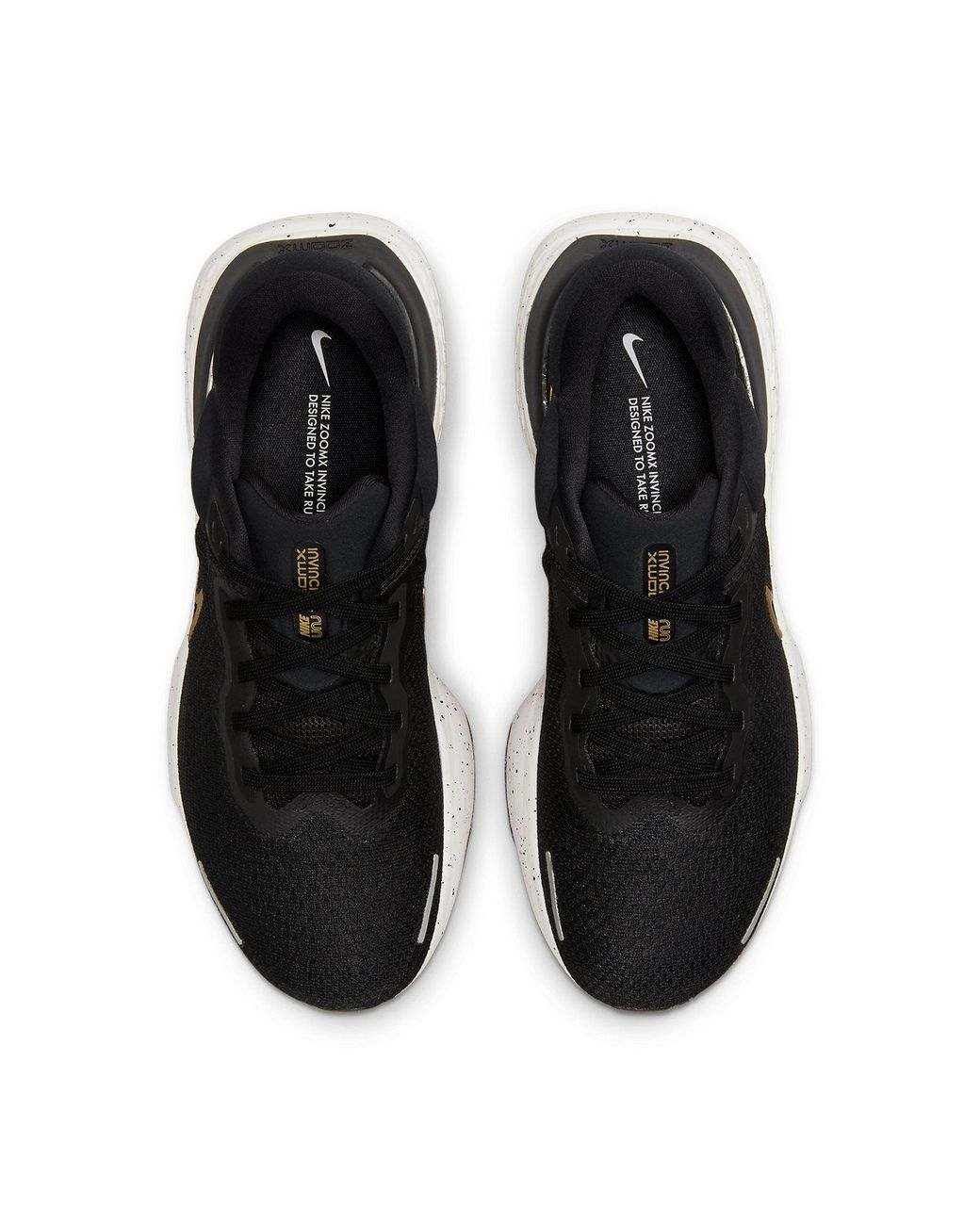Nike Black Zoomx Invincible Run Flyknit Metallic' for men