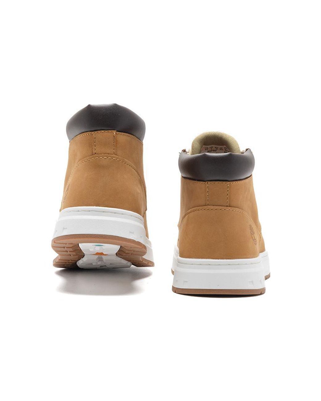 Timberland Brown Maple Grove Leather Chukka Boots 'Wheat' for men