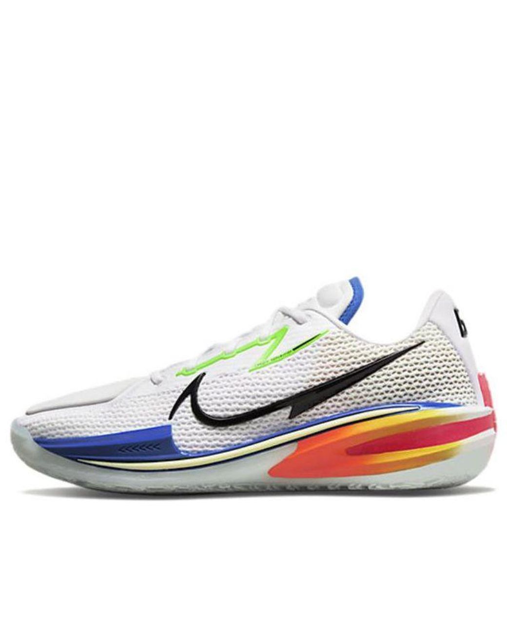 Nike Air Zoom G.t. Cut Ep Shock Absorption Wear-resistant Low Top Shoes White Blue Gray China Version | Lyst