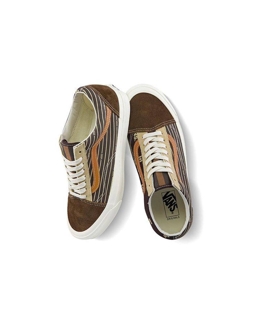 Vans Brown Og Old Skool Lx for men