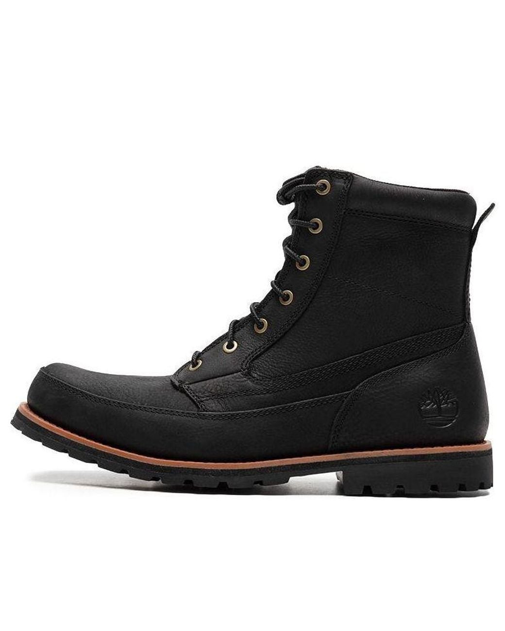 Timberland Black Attleboro 6 Inch Boot Full Grain' for men