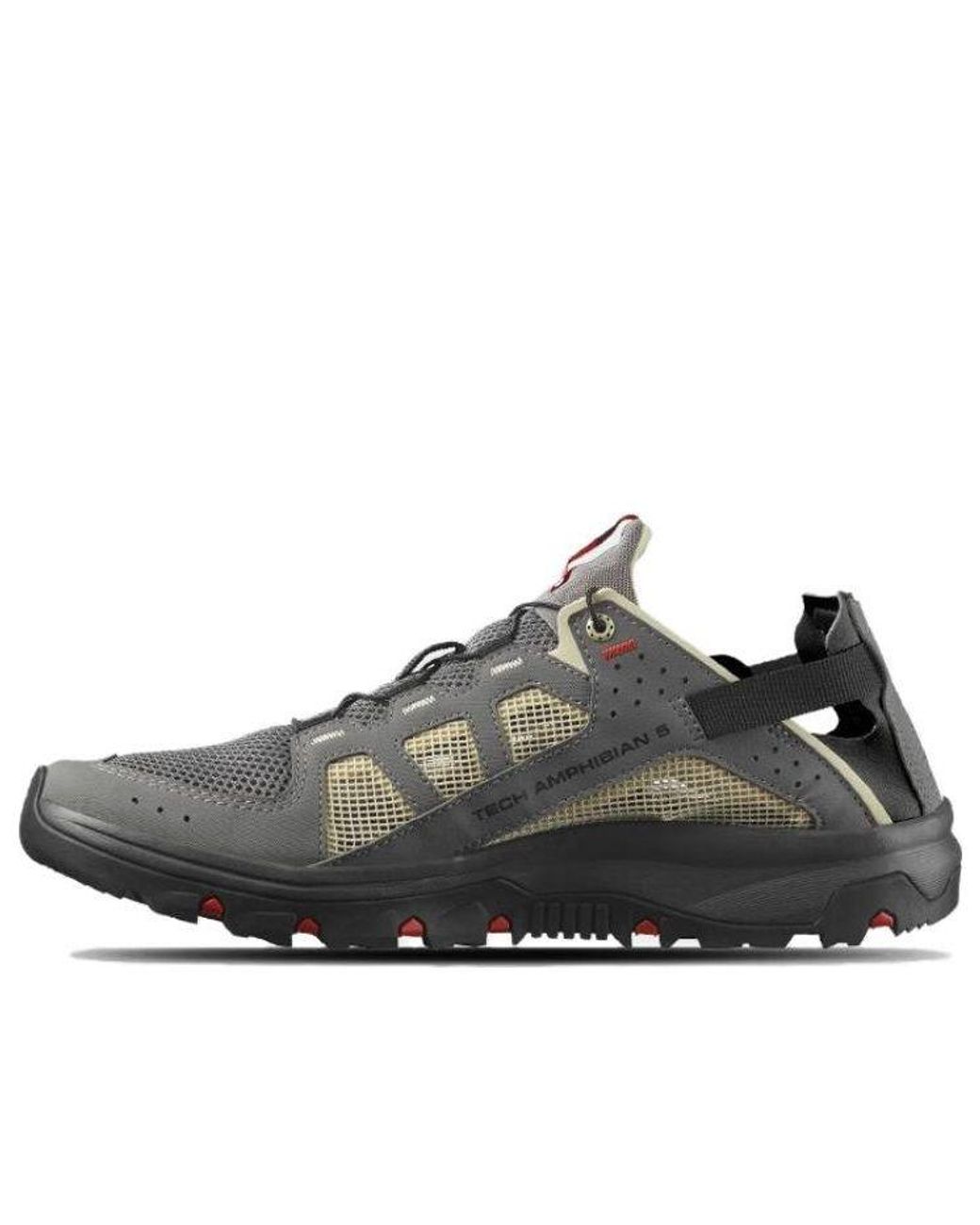 Salomon Brown Techamphibian 5 Cream' for men