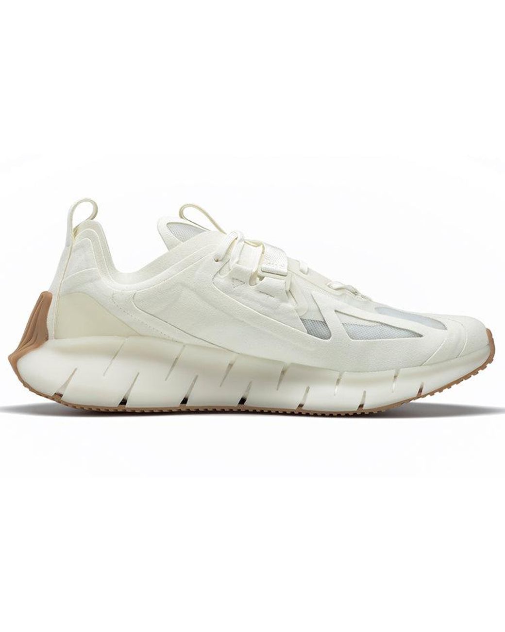 Reebok White Zig Kinetica Concept Type 1 Gum' for men