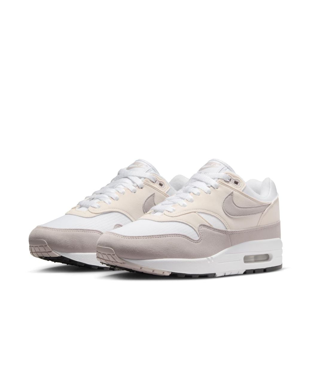 Nike White Air Max 1/Platinum-Phantom Dz2628-106