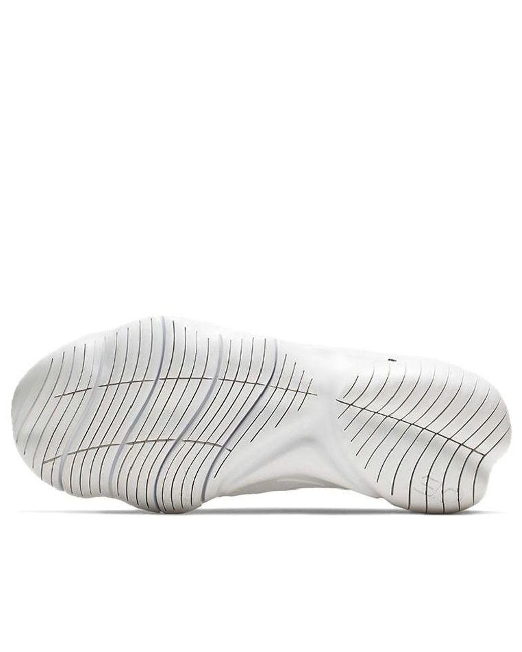 Nike White (Wmns) Free Rn Flyknit 3.0 'Half'