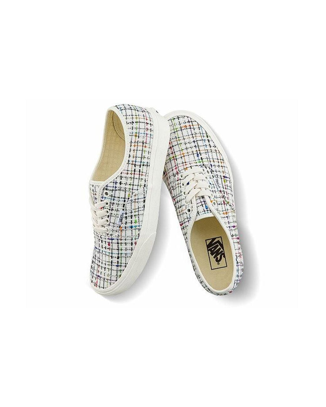 Vans White Authentic Sport Shoes Multi-Color for men