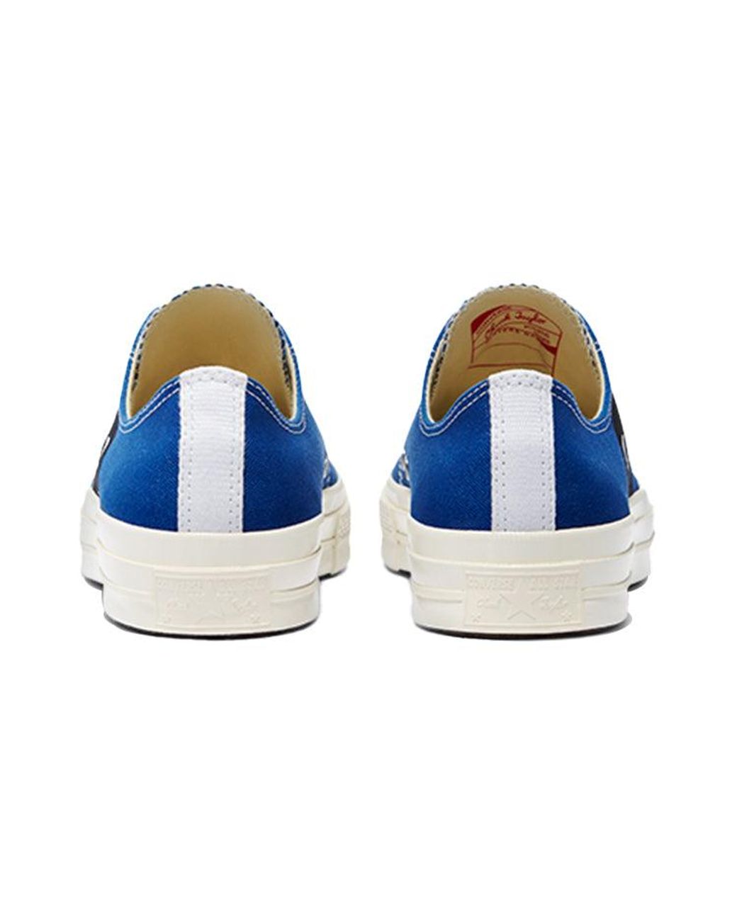Converse Blue X Comme Des Garcons Play Chuck 70 Low Quartz' for men