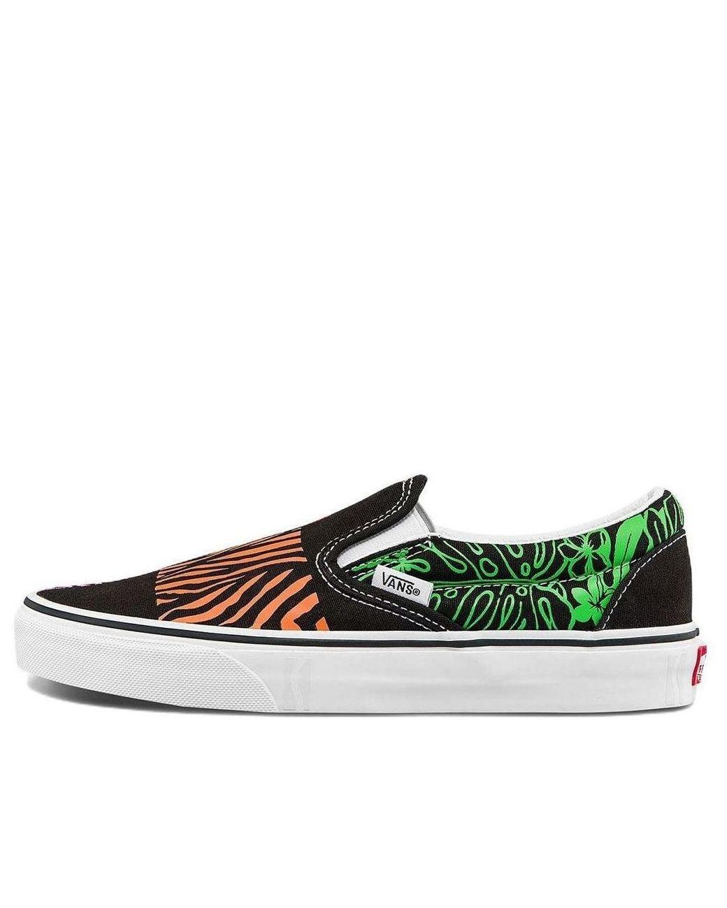 Vans Green Slip-On Classic X Crayola Multi' for men