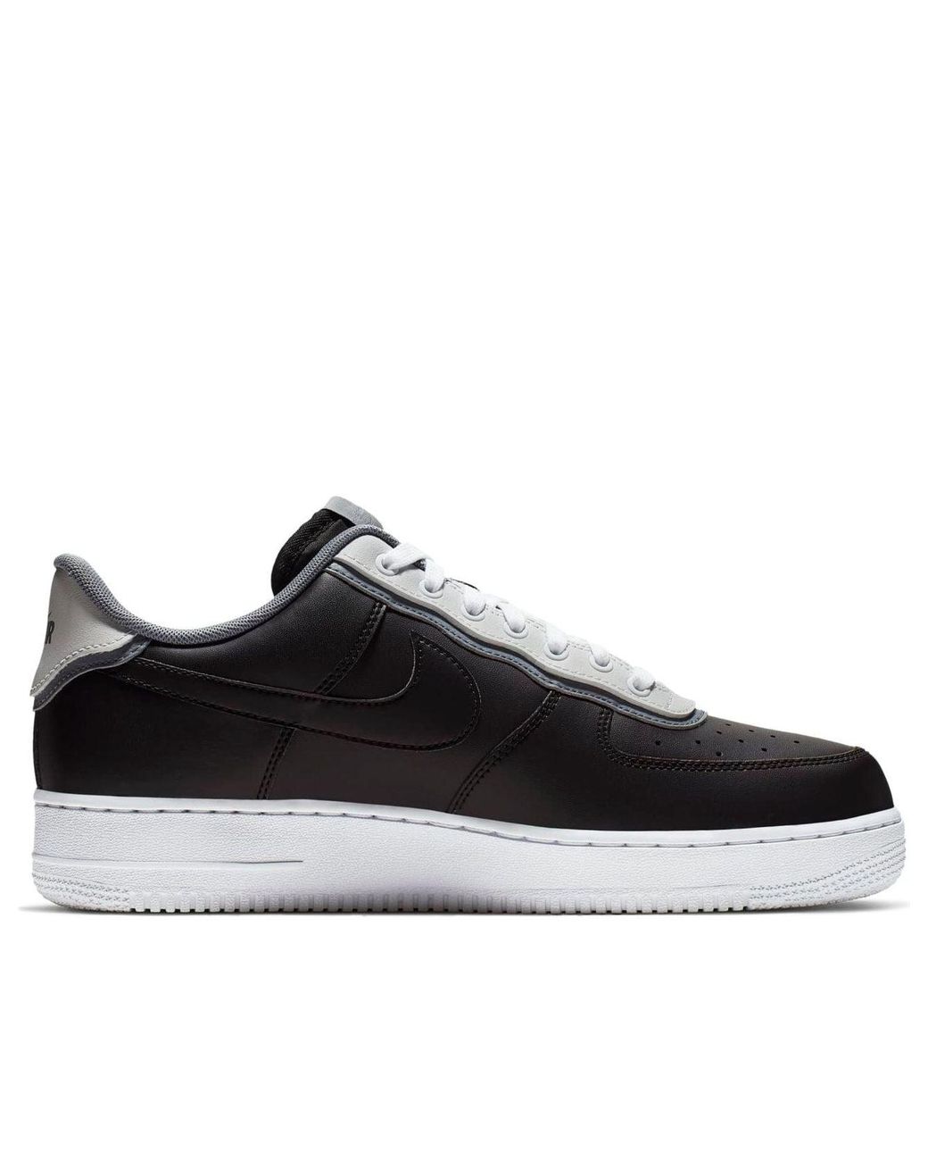 Nike Black Air Force 1 Low '07 Lv8 Pure Platinum' for men