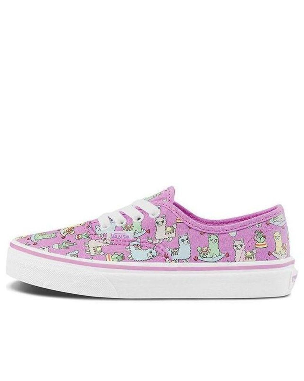 Vans Purple Authentic K Shoes for men