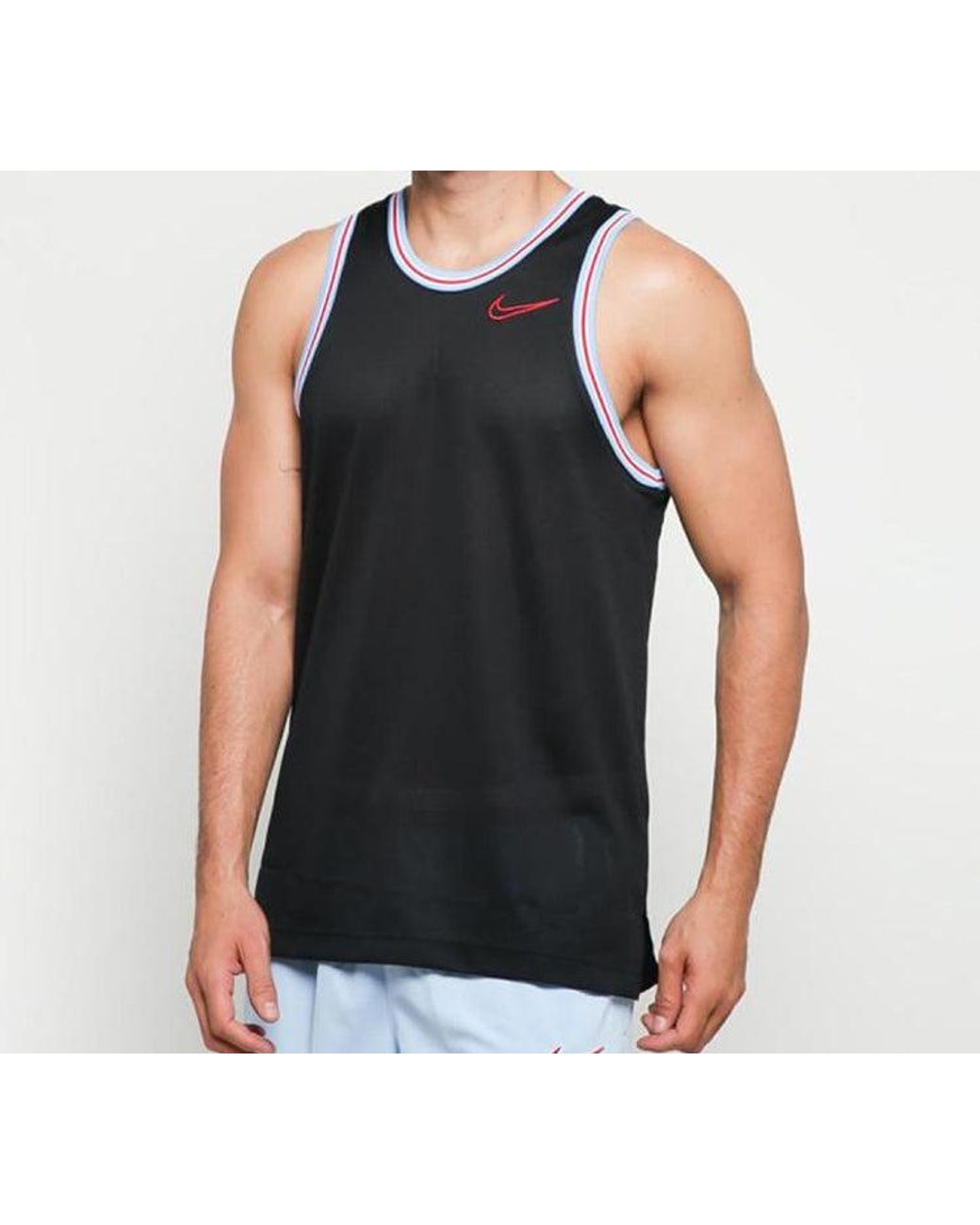 Nike Black Dri-Fit Classicbasketball Jersey For for men
