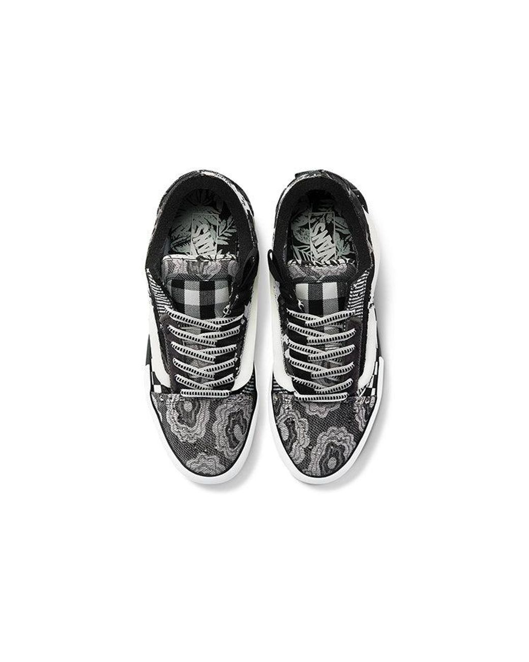 Vans Black Old Skool Cap 'Patchwork' for men