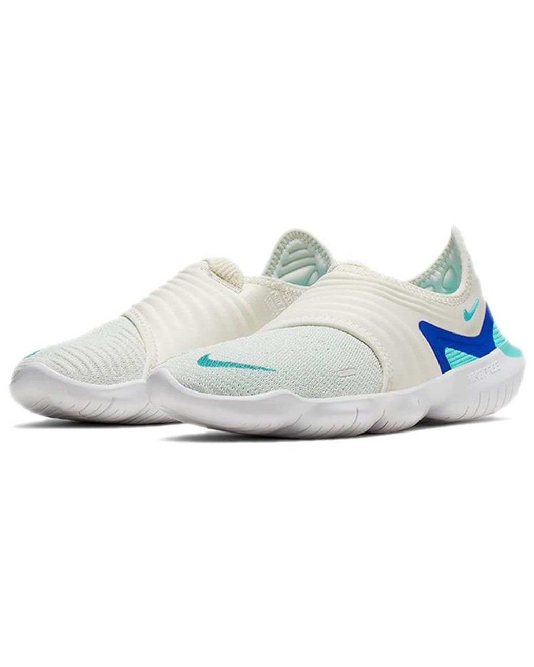 Nike Blue (Wmns) Free Rn Flyknit 3.0 'Sail Racer'
