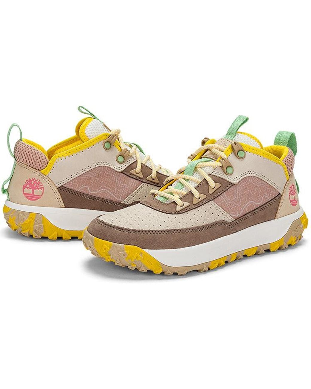 Timberland Natural (Wmns) Greenstride Motion 6 Leather And Fabric Low Hiker 'Medium Nubuck'