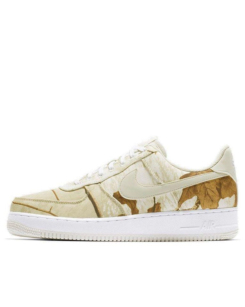 Nike Realtree X Air Force 1 Low 'white Camo' for Men | Lyst