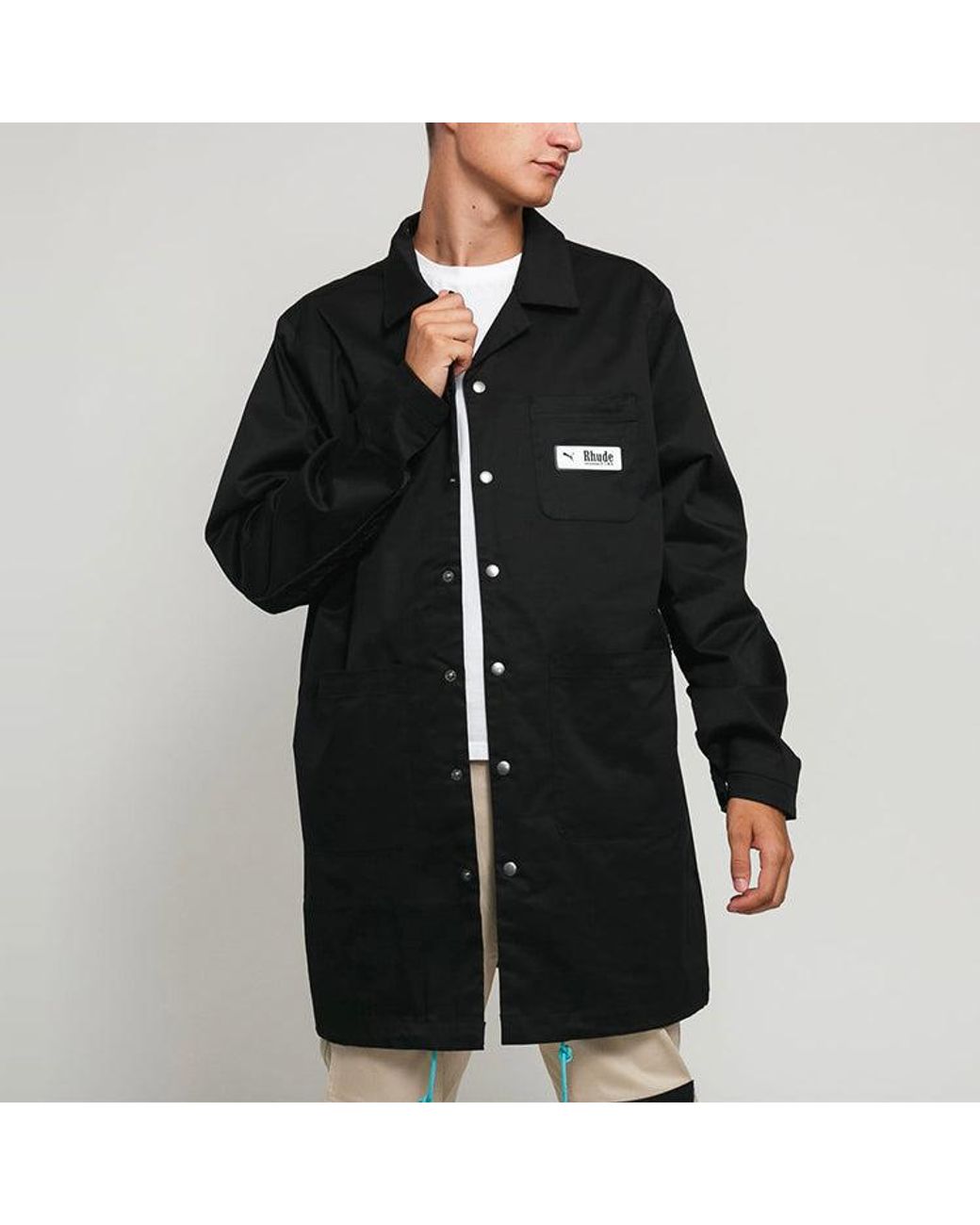 PUMA Black X Rhude Coat for men