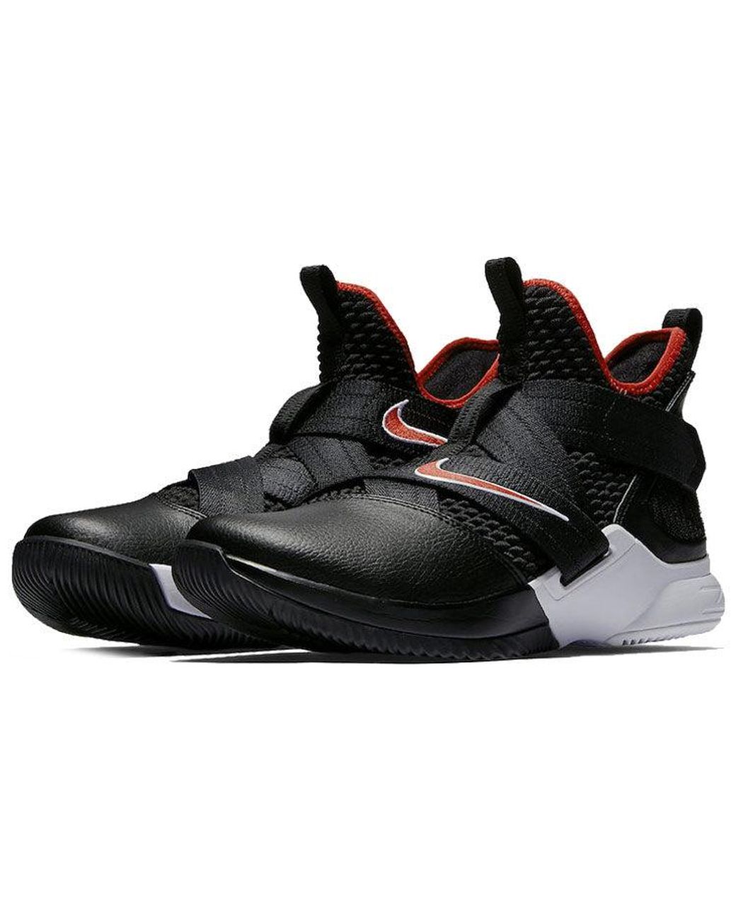 Nike Black Lebron Soldier 12 for men