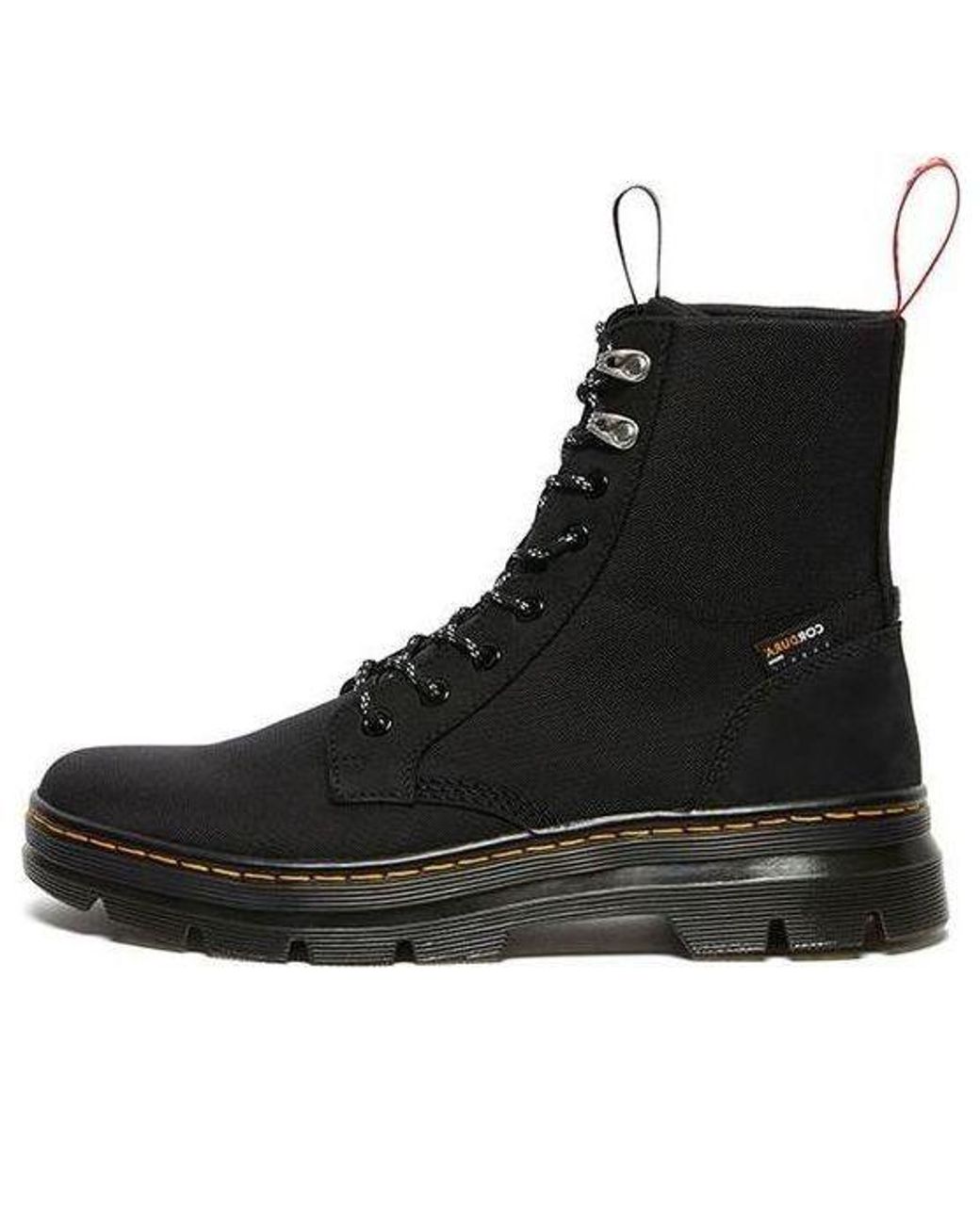 Dr. Martens Black Herschel Supply Co. X Combs 2 Utility Boot for men
