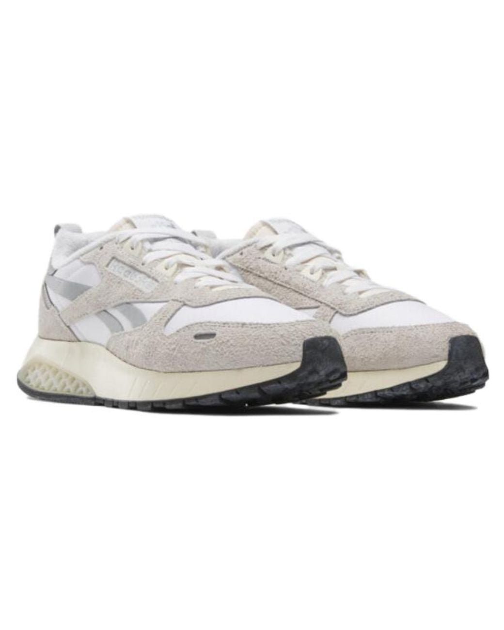 Reebok White Classic Leather Hexalite Pure' for men