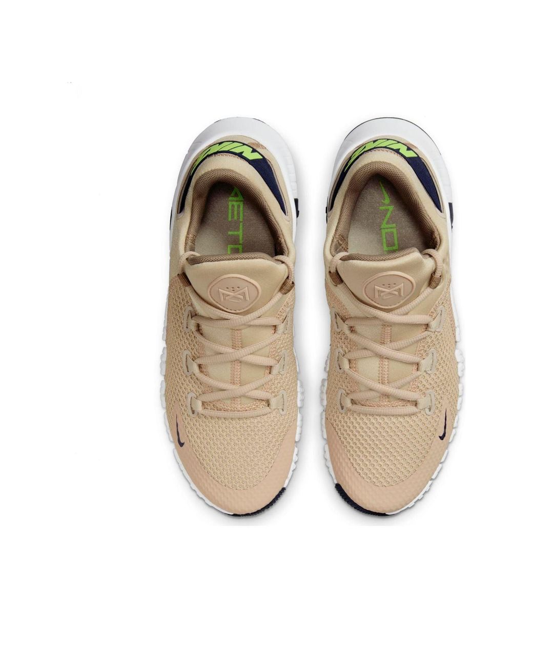 Nike White Free Metcon 4 'Rattan' for men