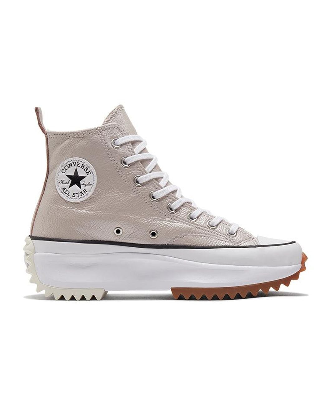 Converse White Run Star Hike High 'Metallic Classics for men